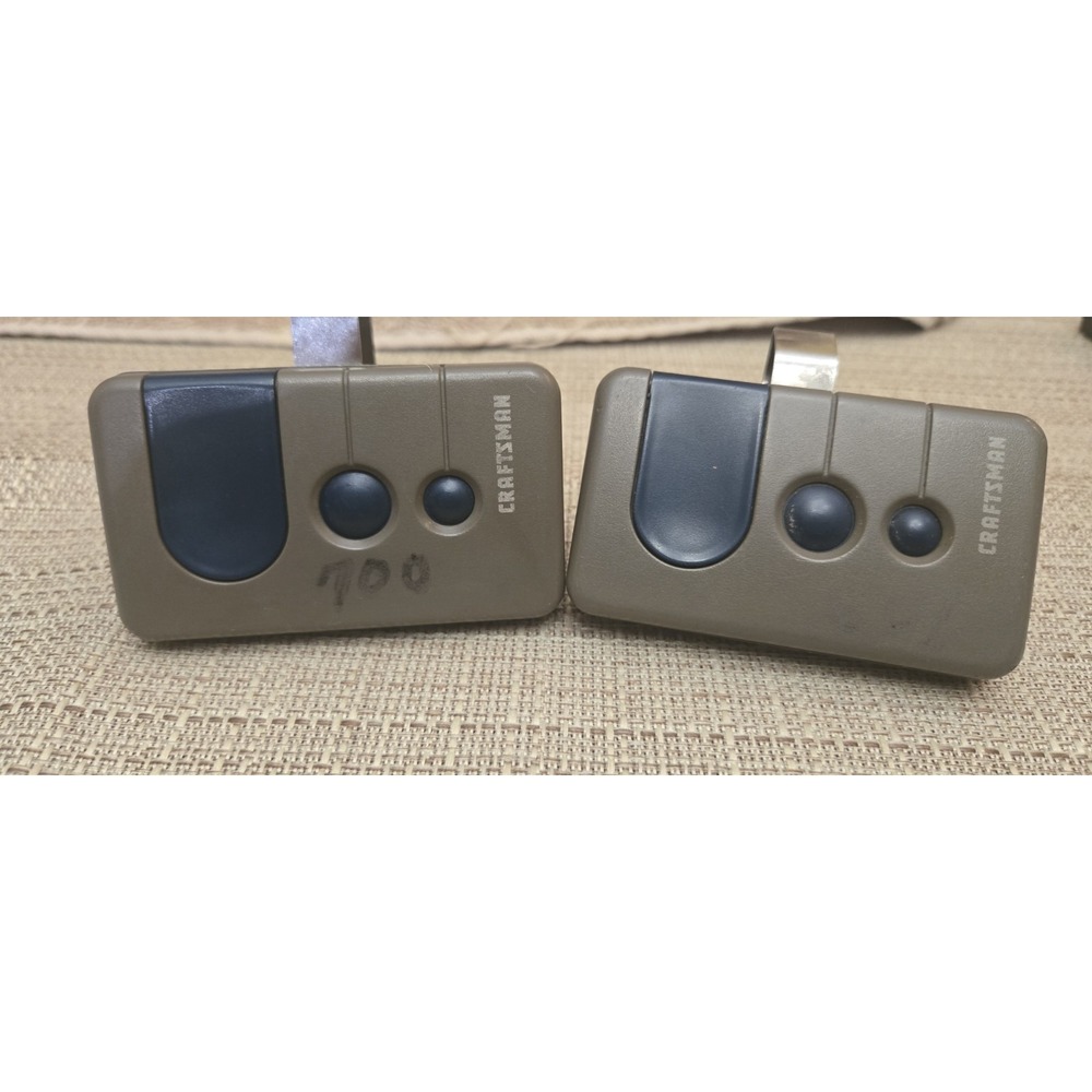 Craftsman Garage Door Openers (2) 3 button‎ Remote HBW1255 139.53681B 390MHz